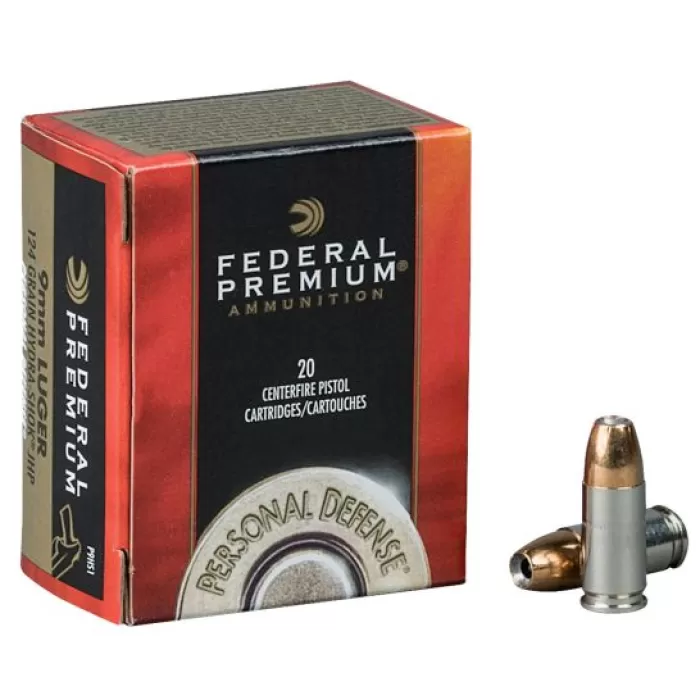 Federal Premium Personal Defense 155 gr Hydra-Shok .40 S&W Ammo, 20/box - P40HS2