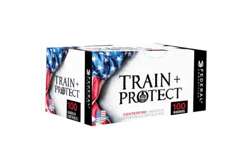 Federal Tp40vhp2 Train + Protect  40 S&W 180 GR Versatile Hollow Point 100 Bx/ 5 CS