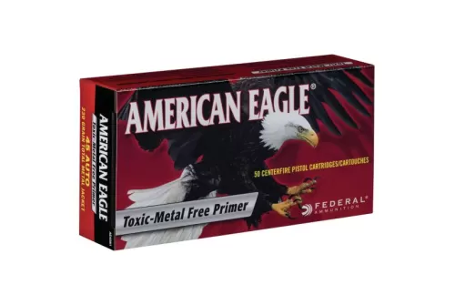 Federal American Eagle Indoor Range Training 230 gr Full Metal Jacket .45 ACP Ammo, 50/box - AE45N1