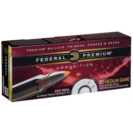 Federal Vital-Shok 223Rem 62Gr TB Tip 20/10 P223TT3