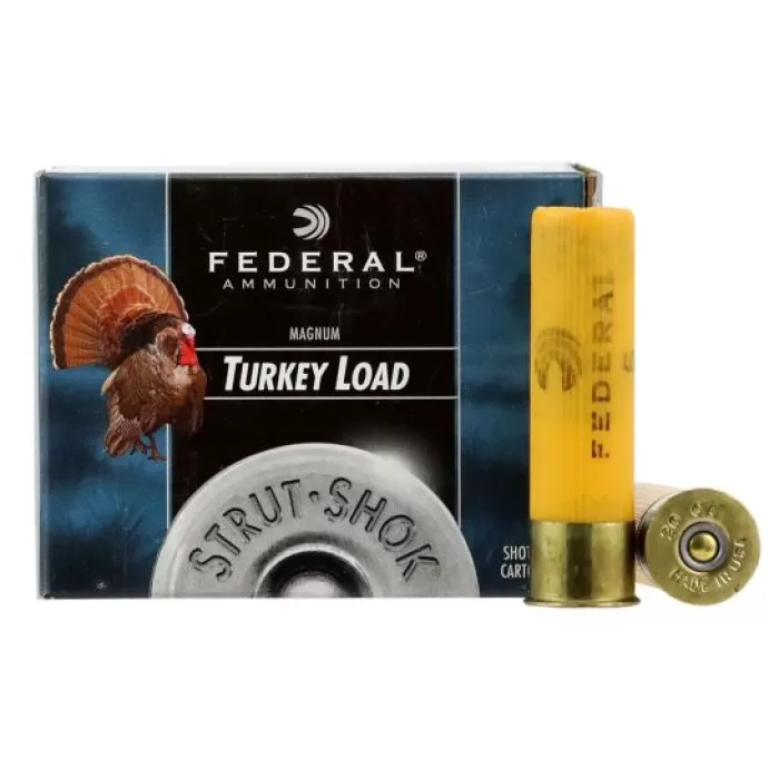 Federal Strut-Shok 3" 20 Gauge Ammo 5, 10/box - FT258F 5 Federal Strut-Shok 3" 20 Gauge Ammo 5, 10/box - FT258F 5