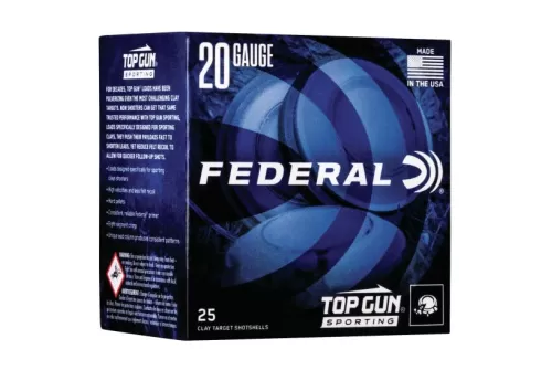 Federal Top Gun Sporting 20 GA 2.75" 25-Rounds #7.5