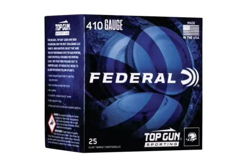 Federal Top Gun Sporting Rounds .410 GA 25-Rounds 2.5" 7.5 Shot