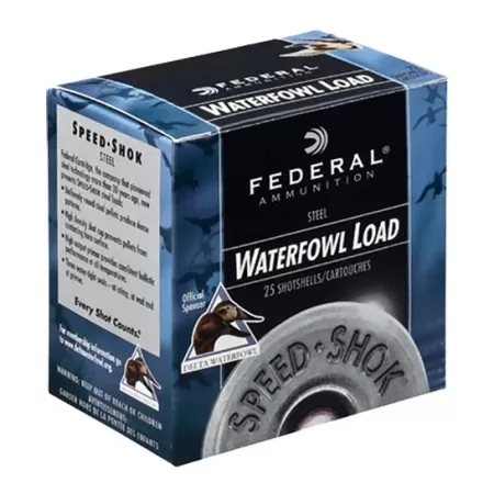 Federal Speed-Shok 2.75" 20 Gauge Ammo 4, 25/box - WF2084