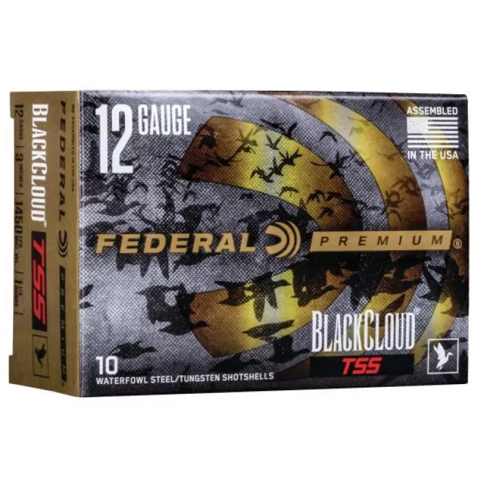 Federal Black Cloud TSS 3" 12 Gauge Ammo 3, 9, 10/box - PWBTSSX142 39 Federal Black Cloud TSS 3" 12 Gauge Ammo 3, 9, 10/box - PWBTSSX142 39