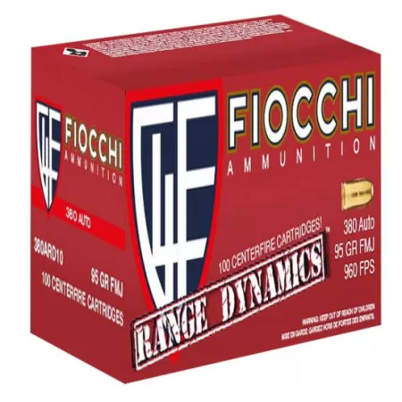 Fiocchi 380 Auto 95Gr Fmj/1000 380ARD