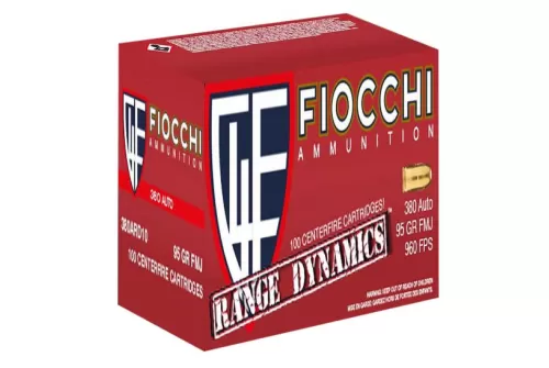 Fiocchi 380 Auto 95Gr Fmj/1000 380ARD