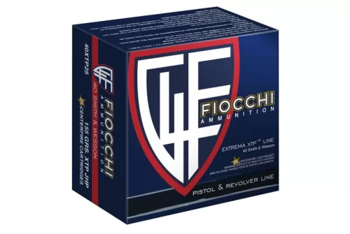 Fiocchi Extrema 155 gr XTP Hollow Point .40 S&W Ammo, 25/box - 40XTP25