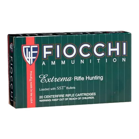 Fiocchi Extrema Rifle Line 165 gr Sierra GameKing Boat Tail Hollow Point .308 Win Ammo, 20/box - 308GKB