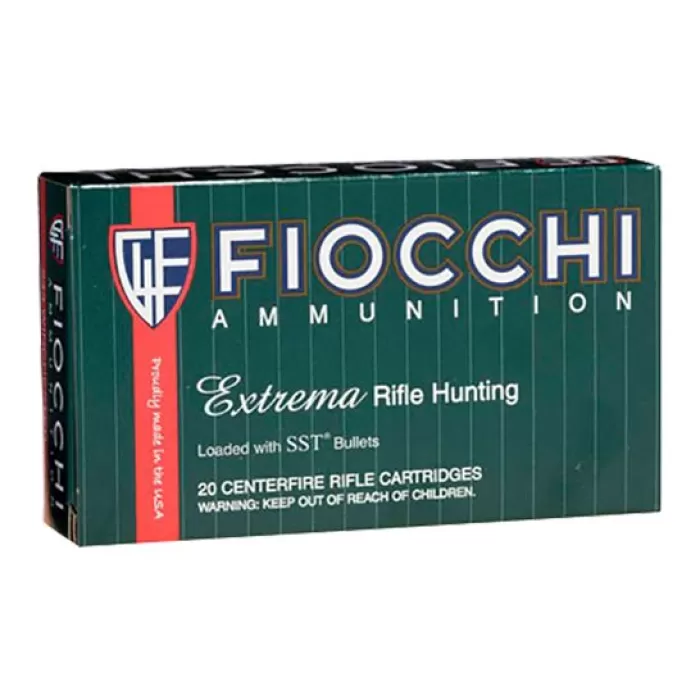 Fiocchi Extrema Rifle Line 165 gr Sierra GameKing Boat Tail Hollow Point .308 Win Ammo, 20/box - 308GKB