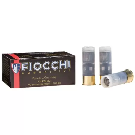 Fiocchi Exacta Aero Slugs 2.75" 12 Gauge Ammo, 10 Rounds - 12LESLUG