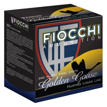 Fiocchi Extrema Golden Goose 3.5" 12 Gauge Ammo BBB, 250 Rounds - 1235GG3B