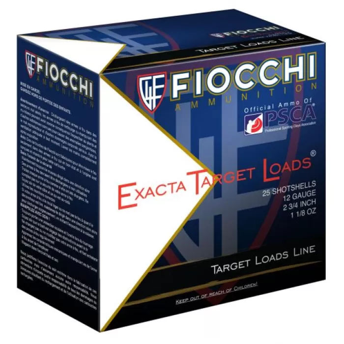 Fiocchi Steel Target 12 GA, 2-3/4in. 1-1/8oz. #7 Shot - 250 Rounds [MPN: 12S1187]