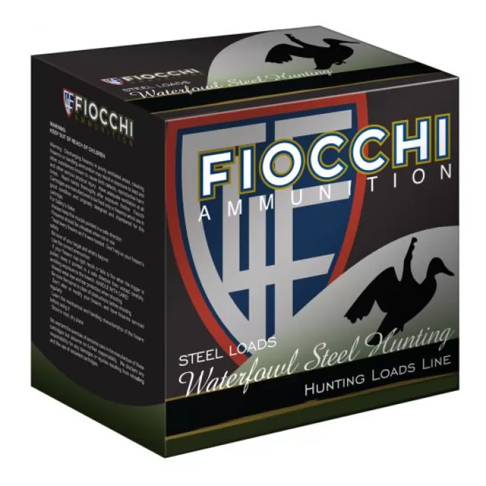 Fiocchi Shooting Dynamics Warlock Steel 3" 12 Gauge Ammo BB, 25rds - 123ST15BB