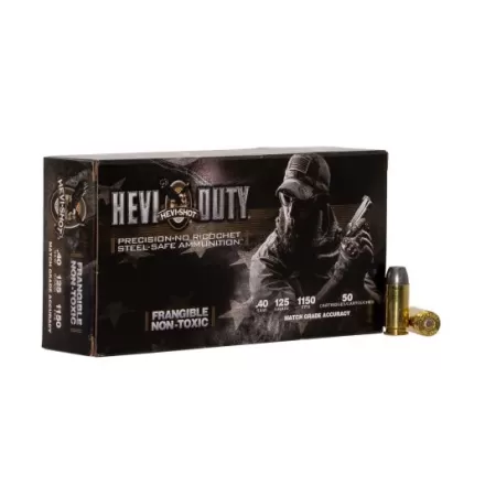 Hevishot Hevi-duty, Hevi 99040 Hevi Duty 40sw  125gr    50/10