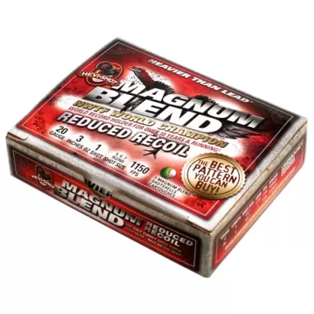 Hevi-Shot Magnum Blend 3" 20 Gauge Ammo 5, 6, 7, 5/box - 9567