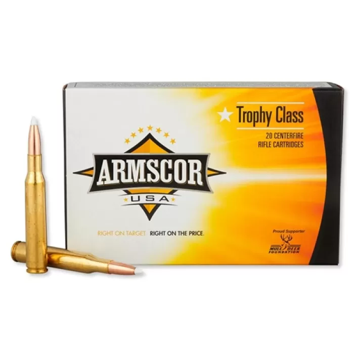 ARMSCOR 300 Win Mag 165 Grain AB 20rd Box Hunting Ammo (FAC300WM165GRAB-TC) ARMSCOR 300 Win Mag 165 Grain AB 20rd Box Hunting Ammo (FAC300WM165GRAB-TC)