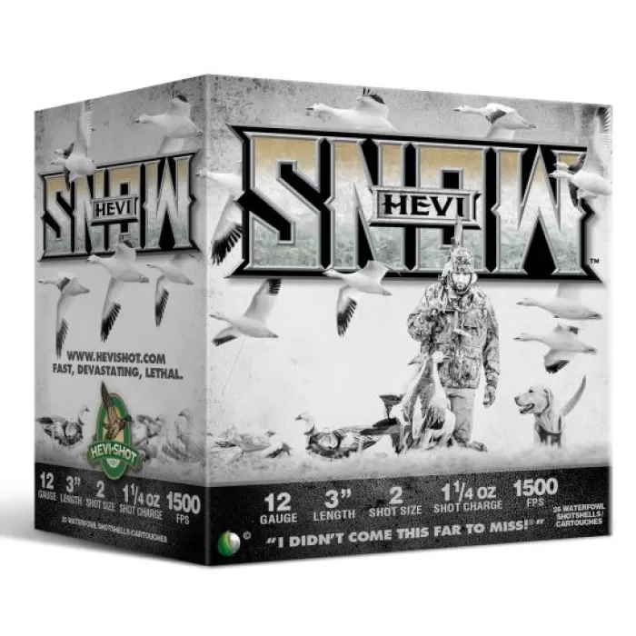 Hevi-Shot Hevi-Snow 3" 12 Gauge Ammo 2, 25/box - 20002