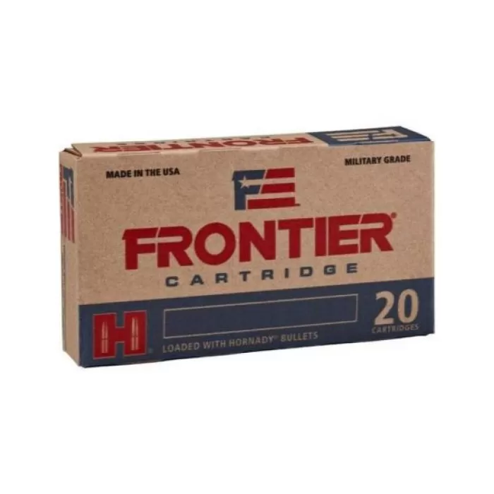 Frontier Cartridge, Lake City, 556 NATO, 55 Grain, Hollow Point Match, 20 Round Box Frontier Cartridge, Lake City, 556 NATO, 55 Grain, Hollow Point Match, 20 Round Box