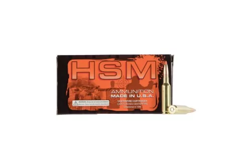 HSM MATCH 223 REM 77GR SIERRA MATCHKING BOAT-TAIL HOLLOW POINT 50 ROUNDS PER BOX