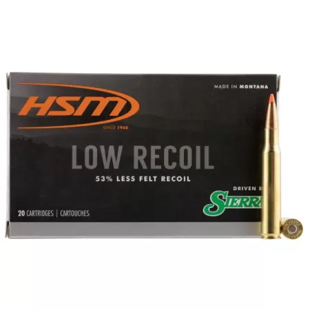 HSM Ammunition Low Recoil 150 gr .30-06 Spfld Ammo, 20/box - HSM-30-06-42-N