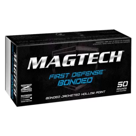 Magtech 230 gr Jacket Hollow Point Bonded .45 ACP Ammo, 50/box - 45BONA