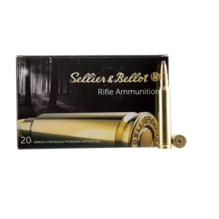 Sellier & Bellot 180 gr Semi-Jacketed Soft Point Cutting Edge .300 Win Mag Ammo, 20/box - SB300B