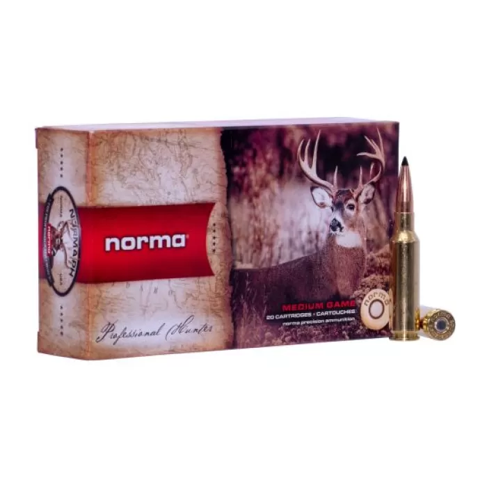 Norma Ammunition American PH 130 gr Scirocco II 6.5 Crd Ammo, 20/box - 20166302