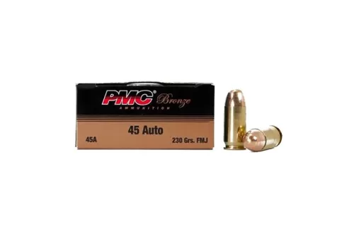 Pmc Brnz 45acp 230gr Fmj 5 Bx Bp