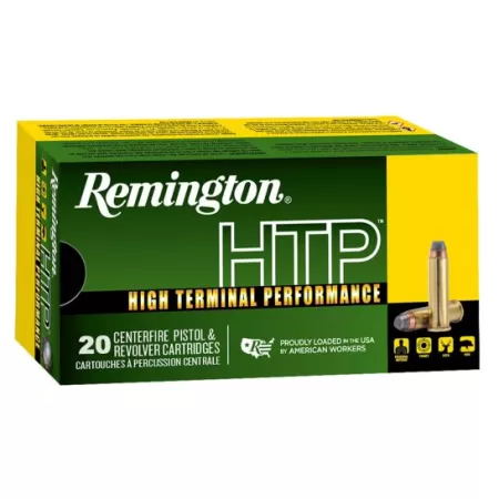 Remington HTP 158 gr Lead Hollow Point .38 Spl +P Ammo, 20/box - RTP38S12A