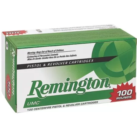 Remington UMC 115 gr Jacketed Hollow Point 9mm Ammo, 100/box - L9MM1B