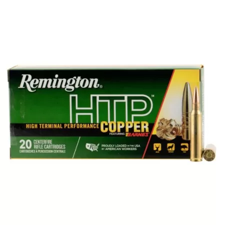 Remington HTP Copper 62 gr Barnes TSX .223 Rem/5.56 Ammo, 20/box - HTP223R