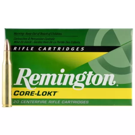 Remington Core-Lokt 100 gr Pointed Soft Point .270 Win Ammo, 20/box - R270W1