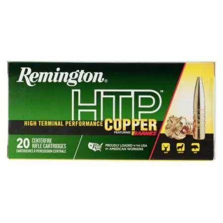 Remington HTP Copper 180 gr Barnes TSX Boat Tail .300 RUM Ammo, 20/box - HTP300UM