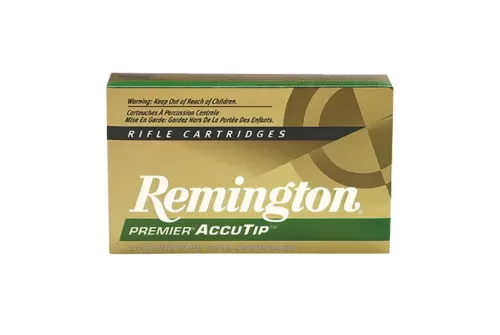 Remington Premier 165 gr AccuTip Boat Tail .308 Win Ammo, 20/box - PRA308WB