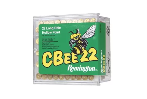Remington CBEE 22 33 gr Plated Truncated Cone HP .22lr Ammo, 100/box - CB22L100