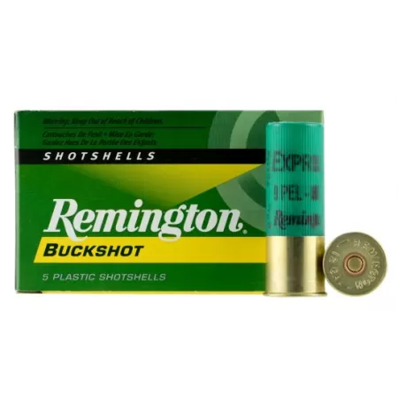 Remington Express 2.75" 12 Gauge Ammo 00 Buck, 5/box - 12B00