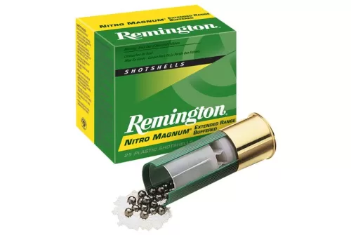 Remington Nitro Mag, Buffered Magnum Loads 3" 20 Gauge Ammo 4, 25/box - NM20H4