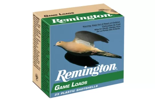 Remington Lead Game Loads 2.75" 12 Gauge Ammo 8, 25/box - GL128