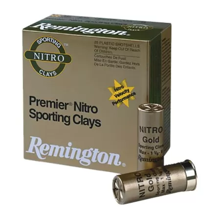 Remington Premier Nitro Sporting Clays 2.5" 410 Gauge Ammo 8, 25/box - STS410NSC8