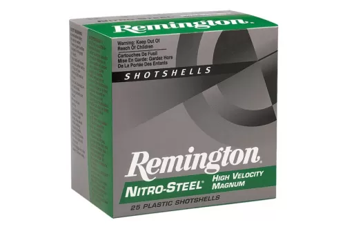 Remington Nitro Steel 3" 12 Gauge Ammo 4, 25/box - NS12HM4