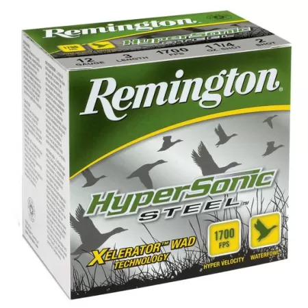 Remington HyperSonic Steel 3.5" 10 Gauge Ammo BB, 25/box - HSS10B