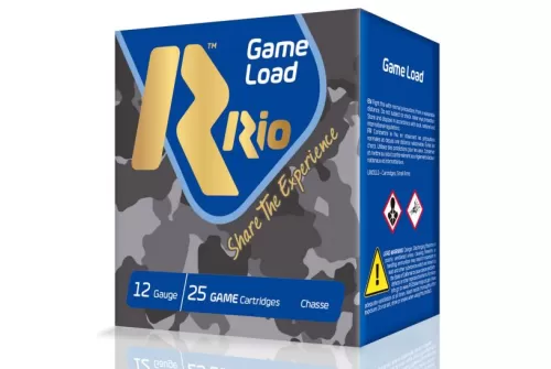 RIO Game Load Super High Velocity 2.75" 12 Gauge Ammo 7-1/2, 25 Rounds - SG3275