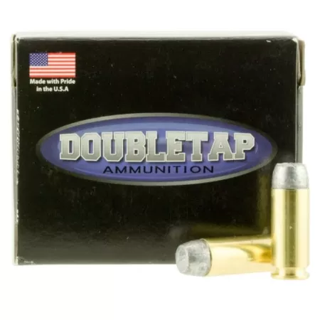 DoubleTap Ammunition DT Hunter 200 gr Wide Flat Nose Gas Checked Hard Cast 10mm Ammo, 20/box - 10MM200HC