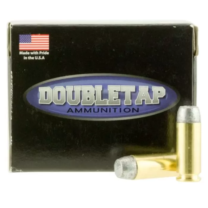 DoubleTap Ammunition DT Hunter 200 gr Wide Flat Nose Gas Checked Hard Cast 10mm Ammo, 20/box - 10MM200HC DoubleTap Ammunition DT Hunter 200 gr Wide Flat Nose Gas Checked Hard Cast 10mm Ammo, 20/box - 10MM200HC