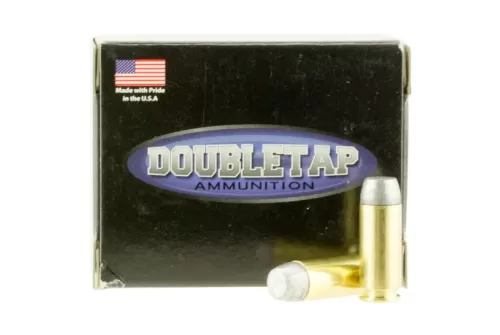 DoubleTap Ammunition DT Hunter 230 gr Wide Flat Nose Gas Checked Hard Cast 10mm Ammo, 20/box - 10MM230HC