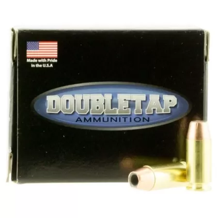DoubleTap Ammunition 40135CE Defense  40 S&W 135 gr Jacketed Hollow Point (JHP) 20 Bx/ 50 Cs