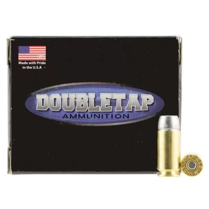 DoubleTap Ammunition 40200HC Hunter  40 SW 200 gr Hard Cast Solid 20 Per Box 50 UPC: 091037282279