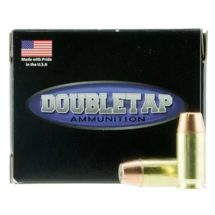 DoubleTap Ammunition 45A230CE Home Defense  45 ACP 230 gr Jacket Hollow Point 20 Per Box 50 UPC: 091037349040
