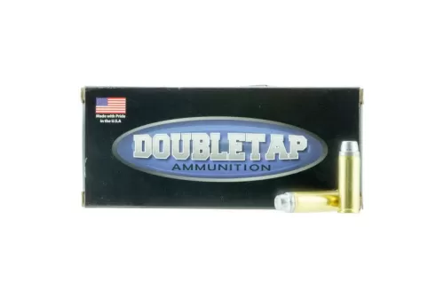 DoubleTap Ammunition DT Hunter 255 gr Keith-Style Hard Cast Semi-Wad Cutter .45 Colt +P Ammo, 20/box - 45P255HC